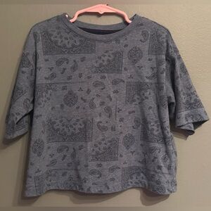 Epic Threads Little Girls Preworn Cropped Short Sleeve Top